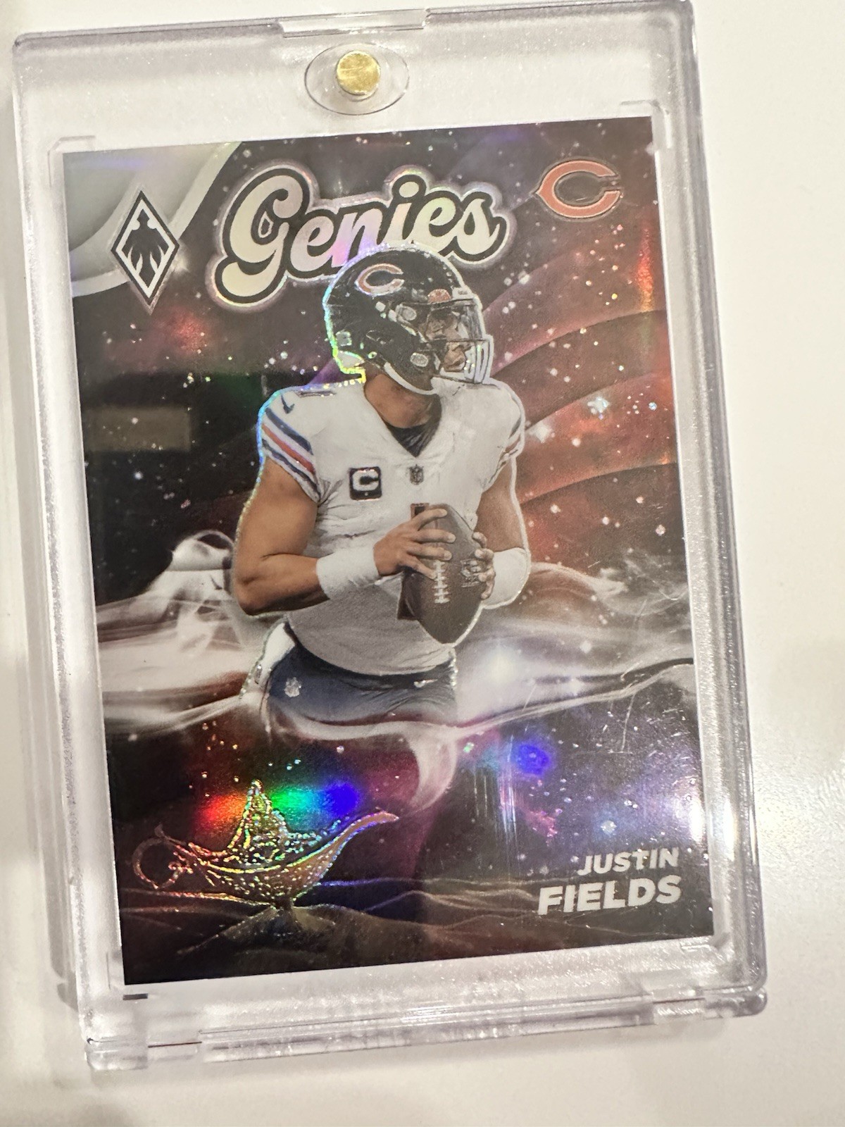 2023 Panini Phoenix GE-7 Genies Justin Fields Jets Bears SSP