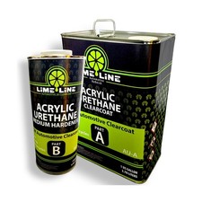 Lime Line 2k Clearcoat Automotive Paint Kit With Hardener Topcoat For Cars...