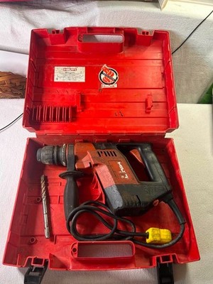 HILTI TE-5 Corded Rotary Hammer Drill w/carrying Case Pre-owned Working Cond
