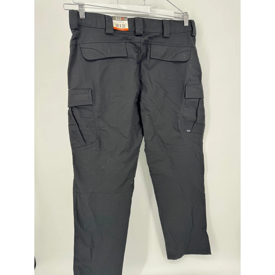 5.11 Tactical Cargo Pants 36x32 Stryke Flex-Tac Ripstop Mens Black New - Image 2 of 4