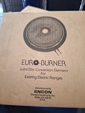 Euro-Burner Solid Disc Conversion Element for Electric Range Stove ENCON NOS
