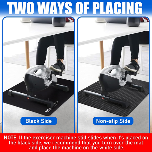 Non-Slip Workout Mat for Ellipse Leg Exerciser, Ellipse Machine Mat, Exercise... - Picture 2 of 12