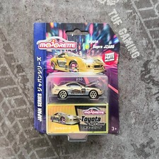 MAJORETTE TOYOTA SUPRA JZA80 GOLD JAPAN SERIES TUNING PARTS [CHASE CARS]