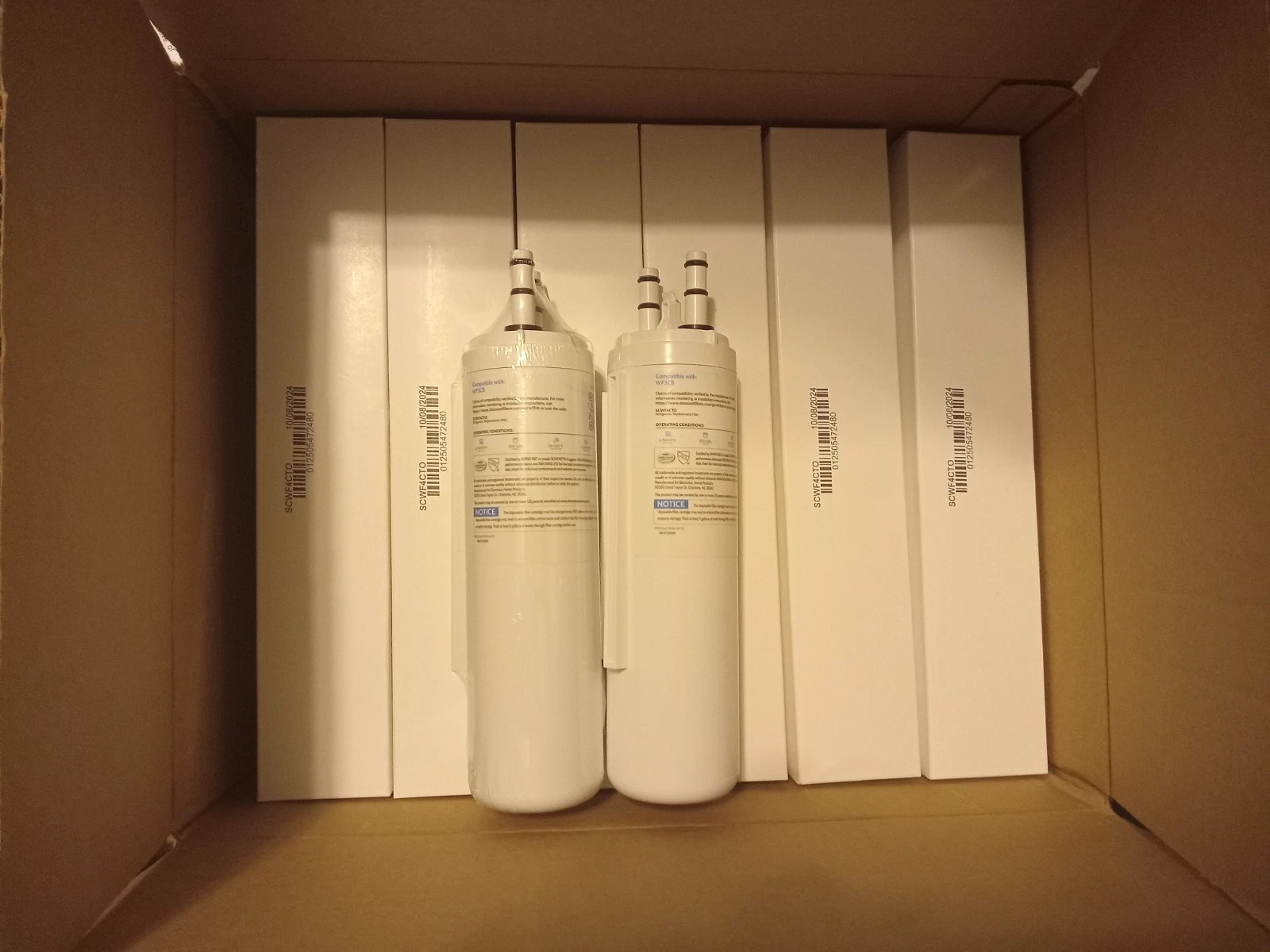 Frigidaire Smart Choice Refrigerator Water Filters SCWF4CTO WF3CB Lot of 6
Opens in a new window or