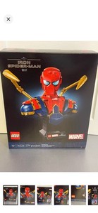 Lego Marvel Avengers Infinity Saga Iron Spider-Man Bust 76326 Set Sealed New