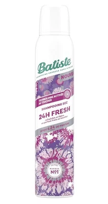 *Lot de 2* Shampooing sec  24h fresh Batiste 200ml - Photo 1/4