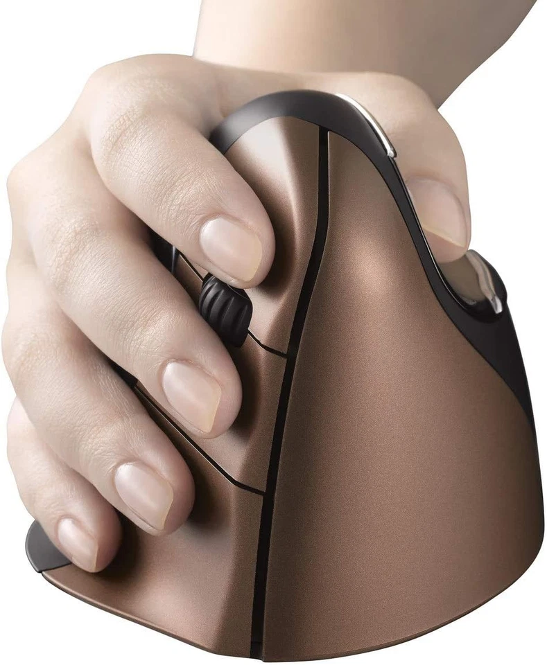 Evoluent VM4SWL Ergonomic mouse Vertical Mouse 4 Right wireless small, Black - Image 4 of 4