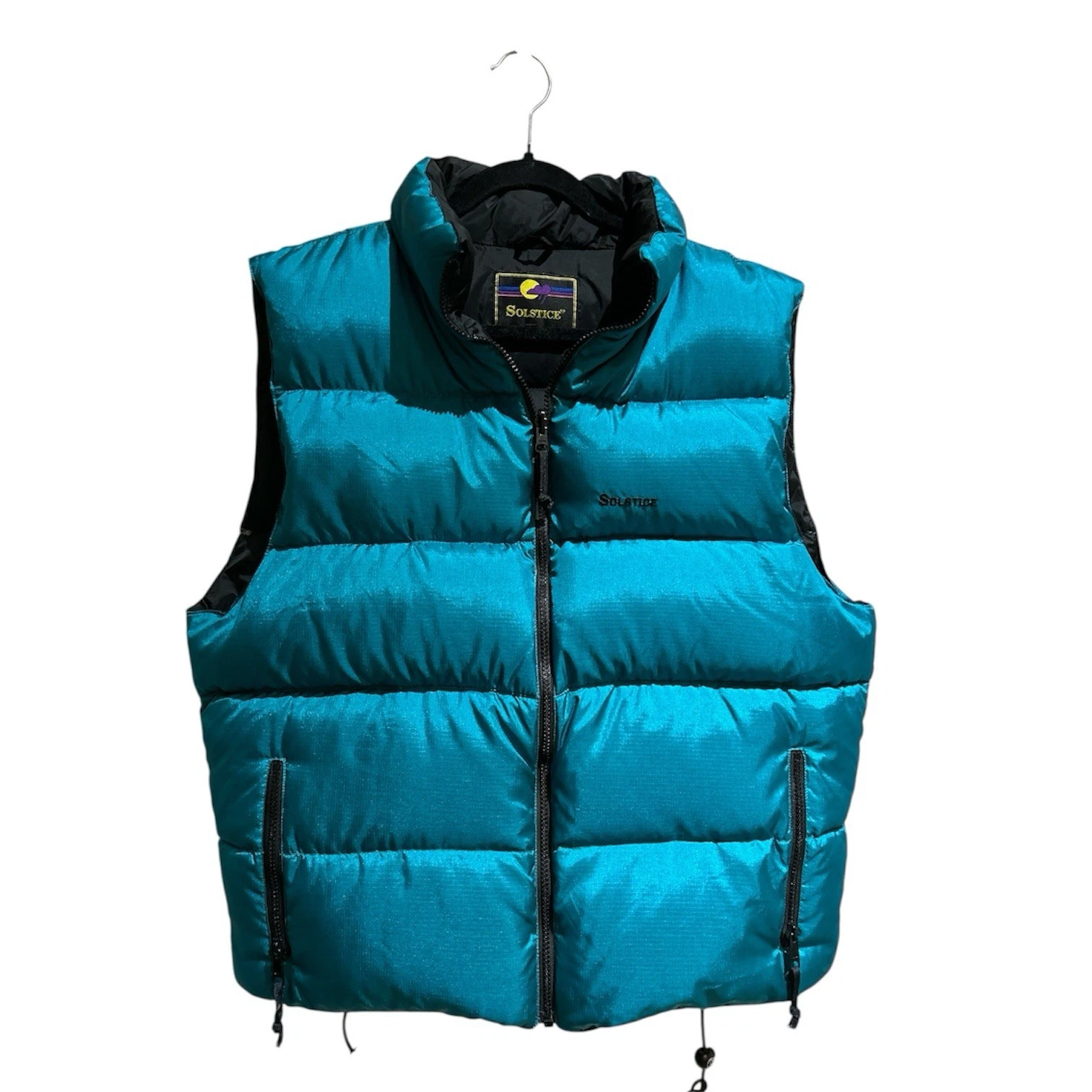 Vintage 80s Solstice Goose Down Puffer Vest Teal Blue Mens Large Gorpcore Retro
Opens in a new windo