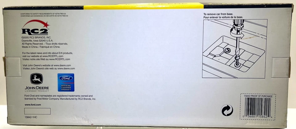 ERTL-Britains 1/18 Scale John Deere Ford F-150 XLT Fan Pickup Truck 🚜 - Image 3 of 4
