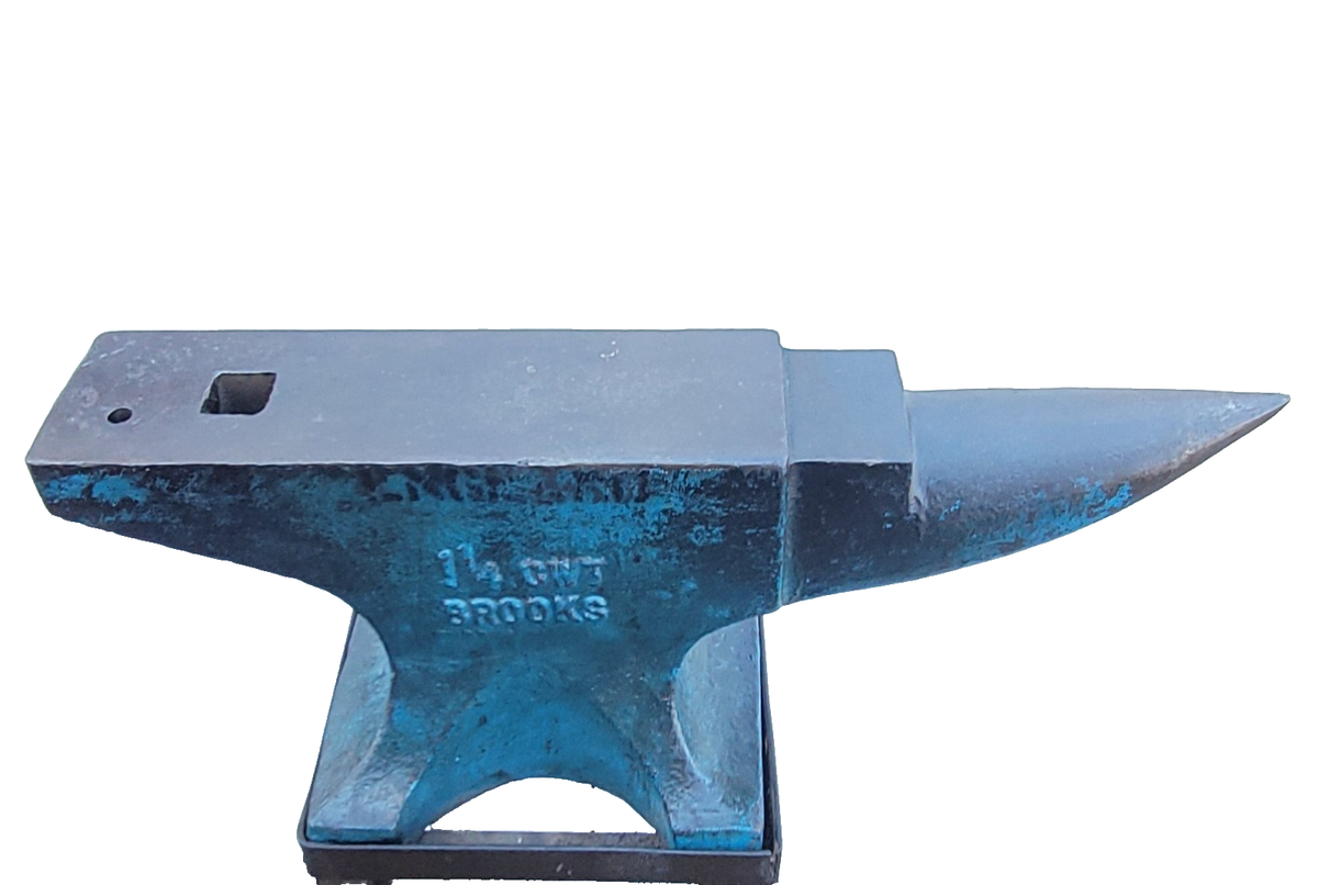 BROOKS ENGLAND CAST STEEL 64 KGS ANVIL Knifemaking Blacksmithing