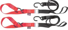 Powertye 1.5" Fat Straps w/ Soft Tye Black/Red