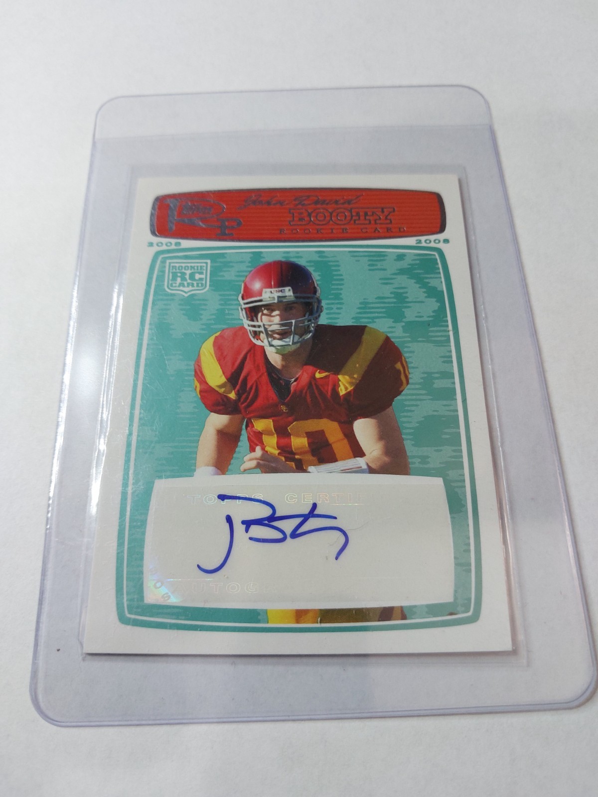 John David Booty 2008 Topps Rookie Progression Rookie Autograph /79