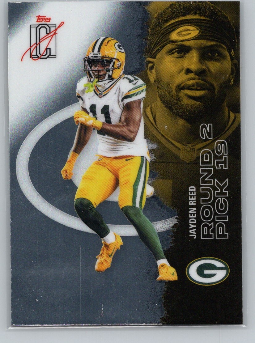 2025 Topps Signature Class #75 Jayden Reed Chrome