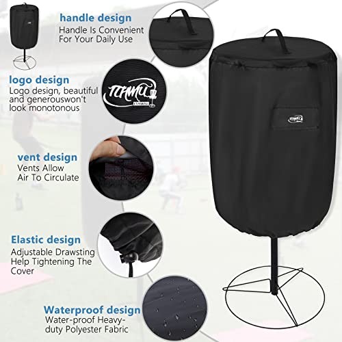 Disc Golf Basket Cover, Double Stitched Seam, Tear and UV resistant-420D Heavy 