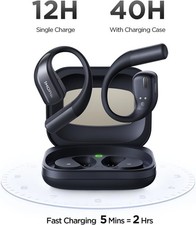 1MORE Fit S70 - Open-Ear True Wireless Sport Kopfhörer - Schwarz – Bild 7