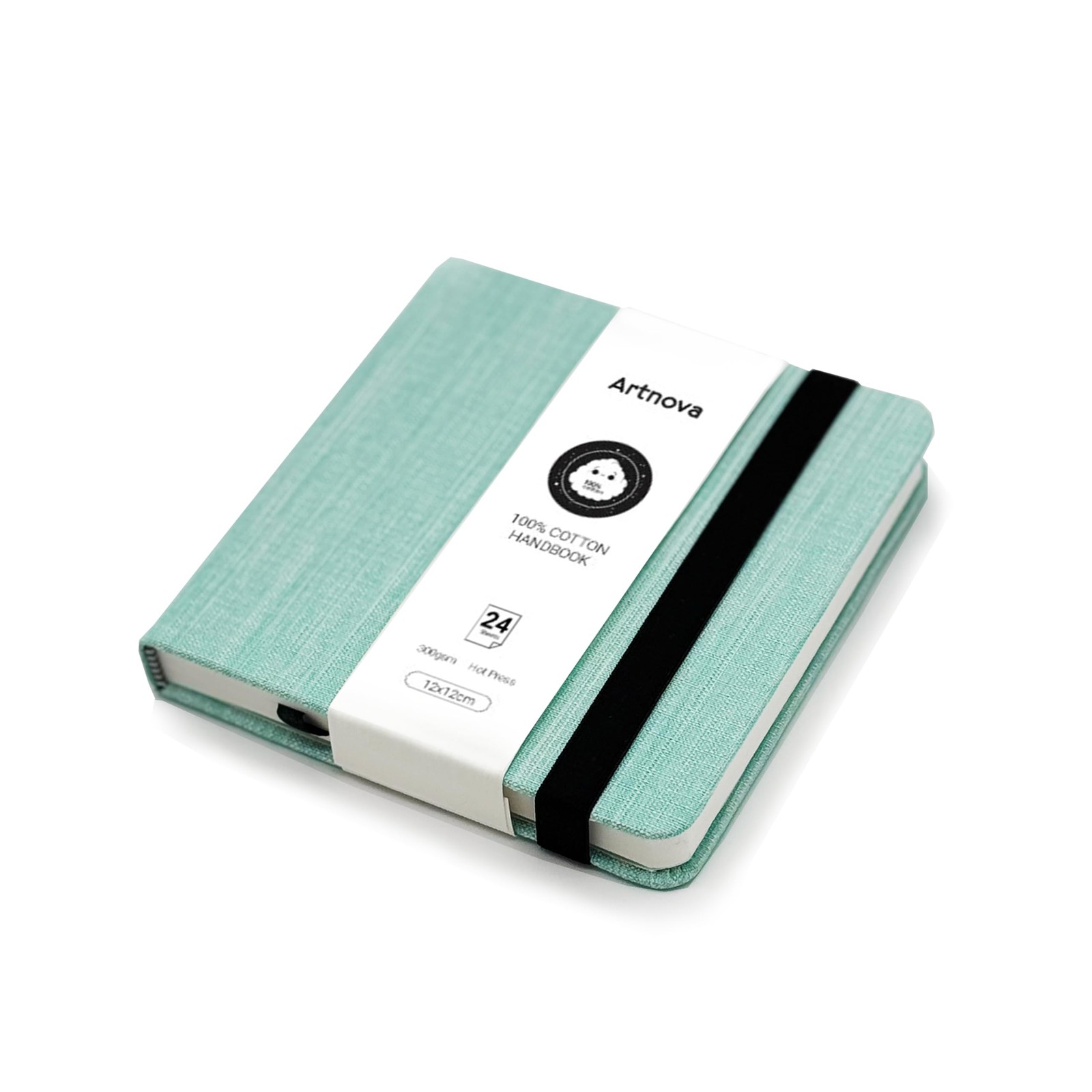 Carnet d'art 300 g/m² sketchbook de voyage haut de gamme au grain satiné lisse pressé à chaud