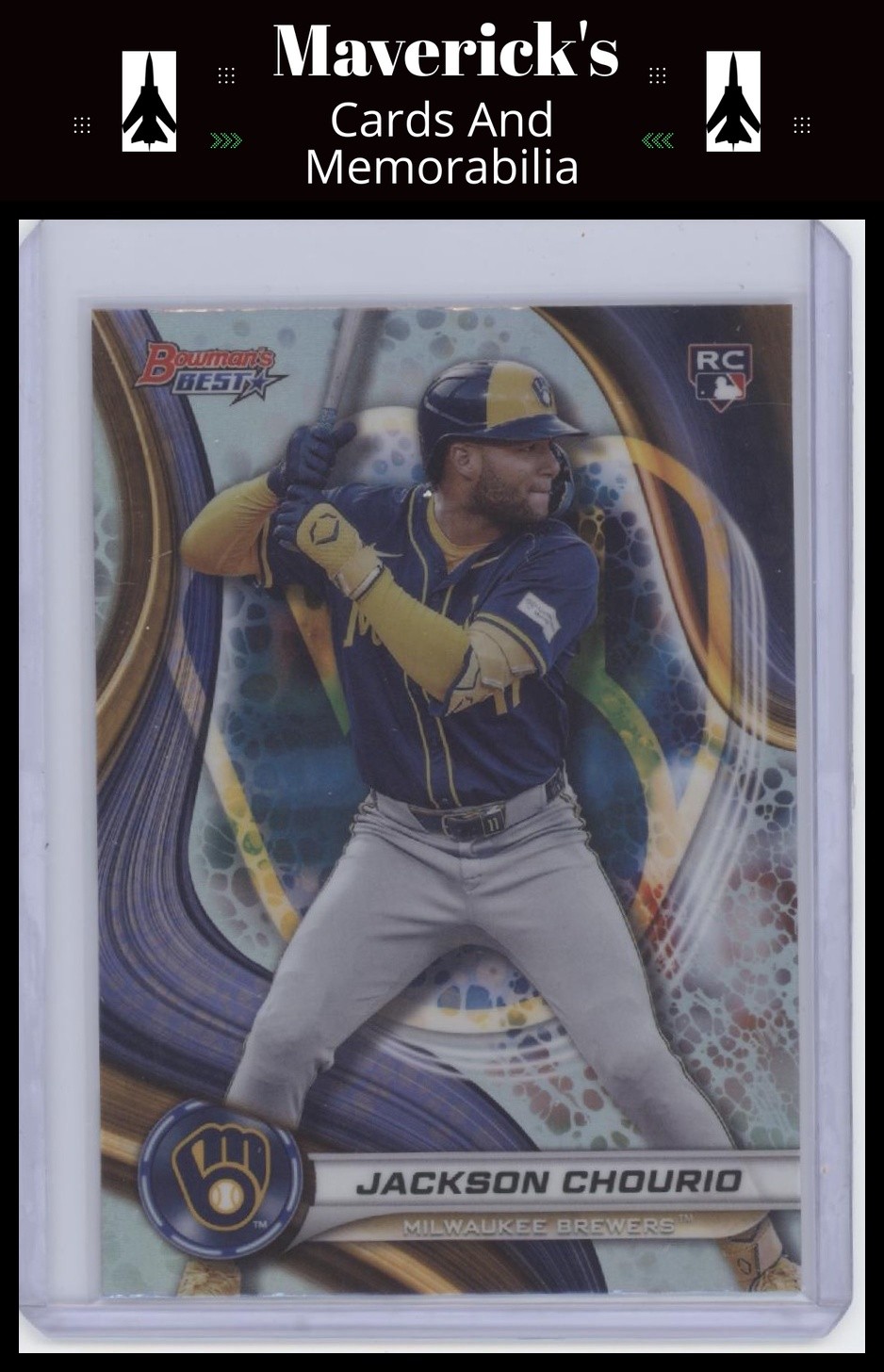 2024 Bowman's Best #38 Jackson Chourio Refractors