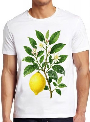 Lustiges T-Shirt Limette Blume & Zitrone Obstbaum Natur Meme Geschenk 2776