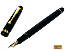 Pilot Custom 74 Black Fountain Pen 14K-585 M Nib A1092 Japan