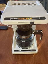 Vintage Norelco Dial-A-Brew II 10 Cup Drip Coffee Maker WORKING HB-5185