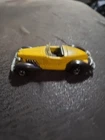 1978 Hot Wheels Auburn 852 Yellow Hong Kong Diecast Vehicle Mattel Vintage