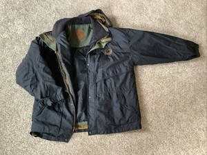 Rolling Rock Beer Combination Windbreaker & Insulated Heavy Coat Made By Gear XL