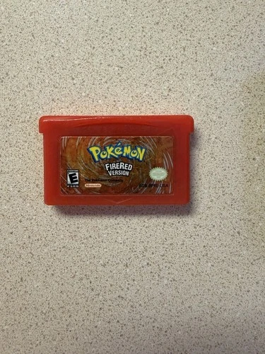 New ListingPokémon Fire Red Authentic and Nintendo Game Boy Advance SP