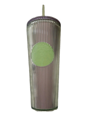 Brand New W Tags Starbucks Green Apple / Purple Cold/Hot  Cup (24 Oz) NWT