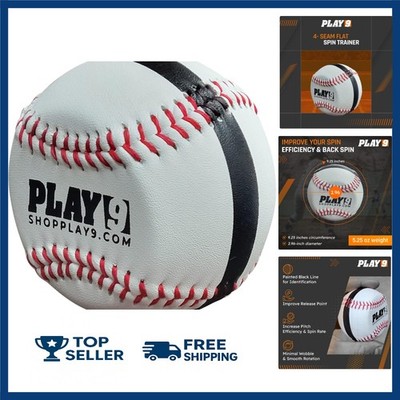 Spin Trainer - Training Baseballs for Pitchers - Genuine Leather for Game Lik...