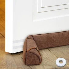 Door Draft Stopper Inches Triangle Draft Stopper for Bottom of Doors, Weighte...