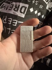 Dunhill Rollergas Lighter Silver