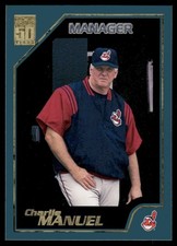 2001 Topps #329 Charlie Manuel MLB Baseball