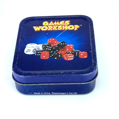 Games Workshop Mixed Dice Tin - Warhammer 40K Games Workshop C2544