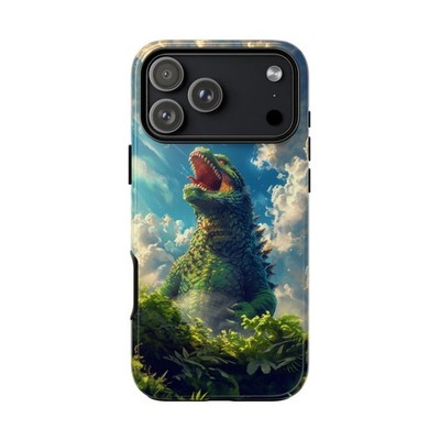 For iPhone / Galaxy / Pixel | Phone Ink Case - Kaiju Dino Monster Jungle
