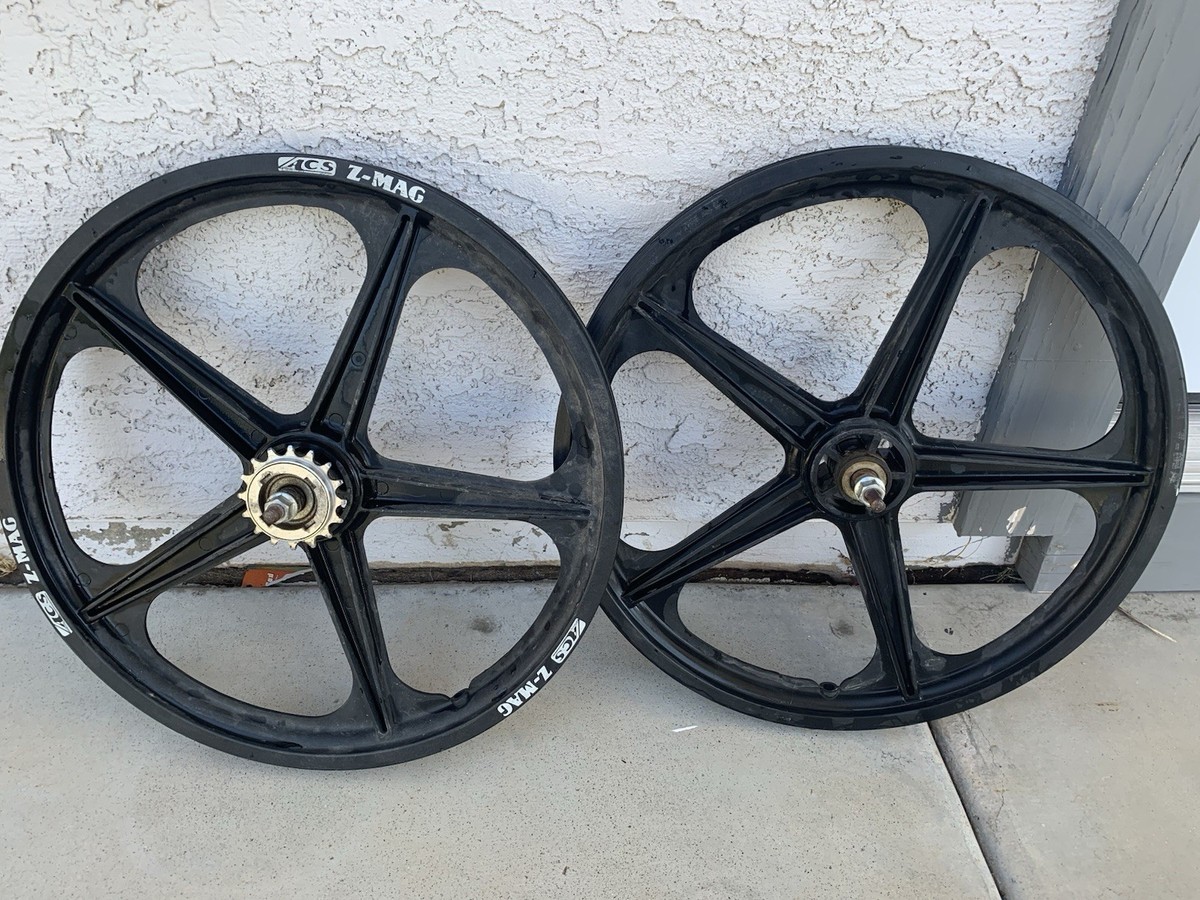 ACS　Z-MAG　20インチ　前後ホイールセット Acs Z Mag 20” Wheel Set Old School Bmx Freestyle