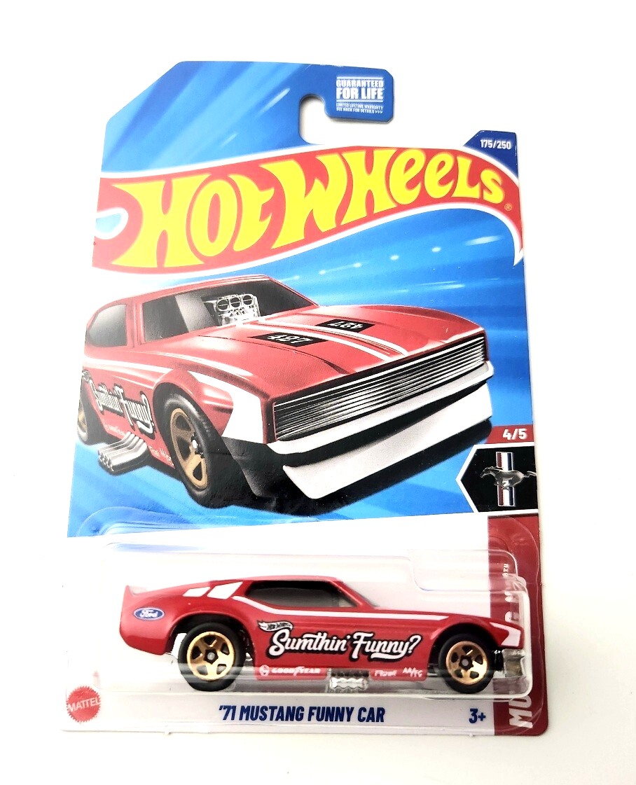 Hot Wheels '71 Mustang Funny Car Red #175 175/250 - 2025