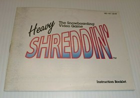 Heavy Shreddin The Snowboarding Video Game CIB NES Nintendo Entertainment System