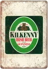 Kilkenny Irish Beer  Breweriana Vintage Beer Reproduction Metal Sign E279