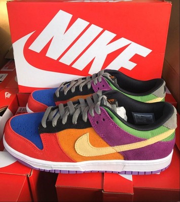 nike dunk low multicolor