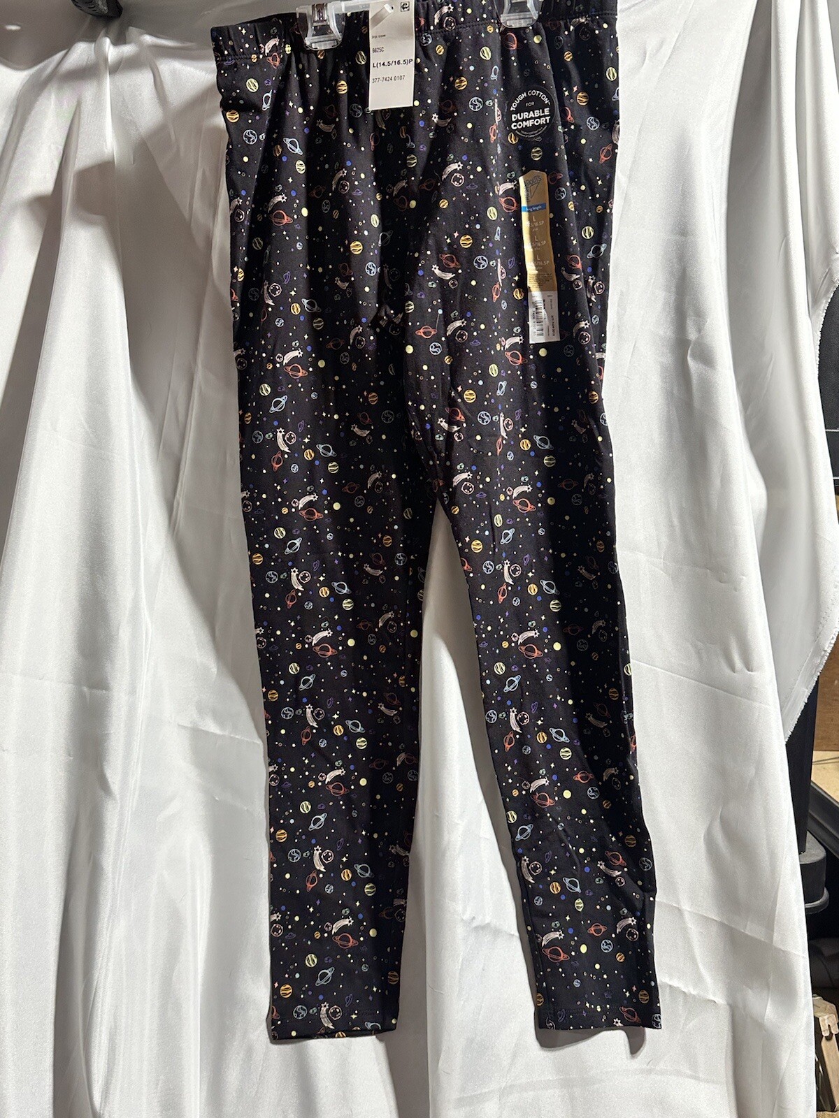 Space Print Leggings for Stylish and Cosmic Comfort-image