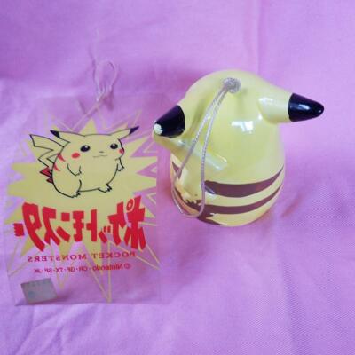 Pokemon Wind chime Wind bell Pikachu Tokai Kogei made of pottery