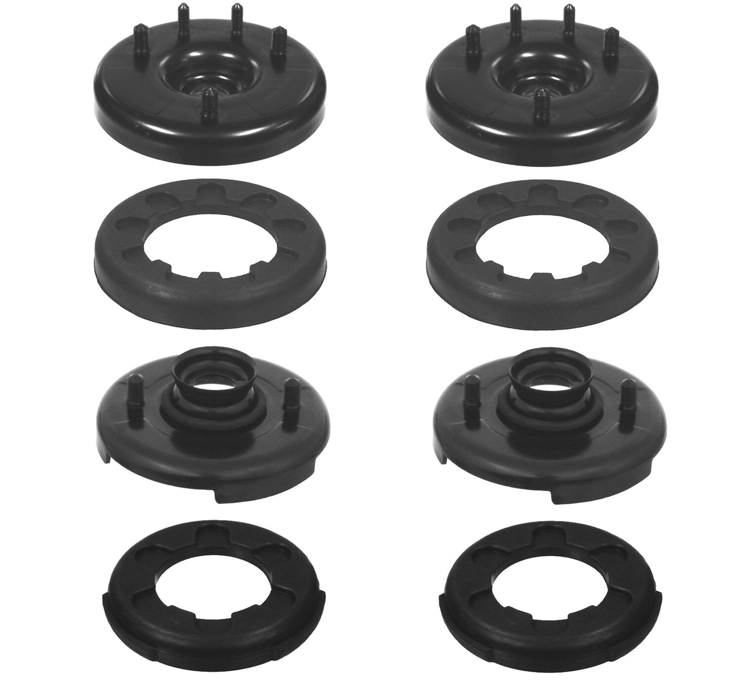 Front & Rear Strut Mounts with Insulators Kit KYB for Acura CL TL Honda Accord eBay
