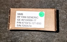 NMB Minebea 4715FS-12T-B50 Axial Fan w/ grill , 115VAC , .21A