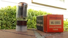 5881 6L6WGB Used Westinghouse Beam Power Tubes-Tested-Free Shipping in the US