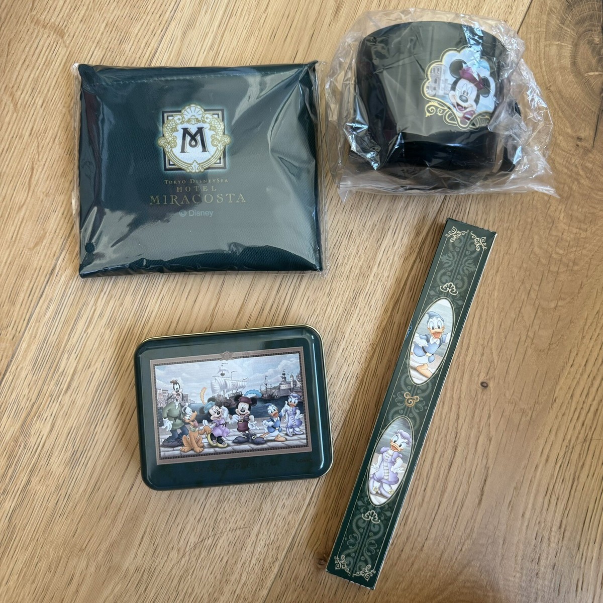 TOKYO Disney Hotel MiraCosta Resort Reusable Tote Bag And Room