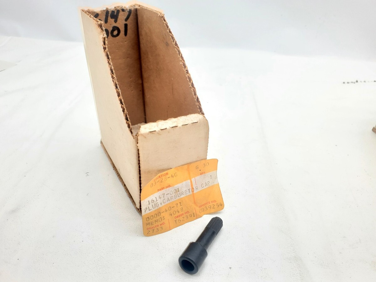 Kawasaki NOS NEW 16147-001 Plug 12x40 G3 G4 G5 KD KE KH KM KV MC1