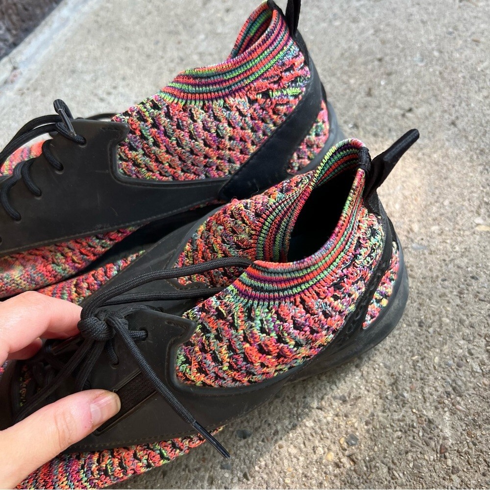 Reebok Multicolored Knit Sock Ankle Height Athletic Sneakers Reebok | Shoes | Reebok Multicolored Knit Sock Ankle Height  main image 2