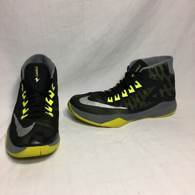 Nike Men’s High-Top Basketball Shoes Yellow and Black ✓Mens 10 Nike Dunk CMFT Black/Yellow Sneakers | Mercari main image 4