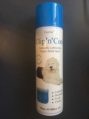 dog clipper cooling spray