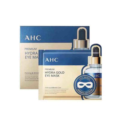[A.H.C] Premium Hydra Gold Foil Eye Mask - 1pack (5pcs) / Free Gift